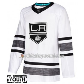 Los Angeles Kings Dresy Blank Bílá 2019 NHL All-Star Adidas Authentic - Dětské
